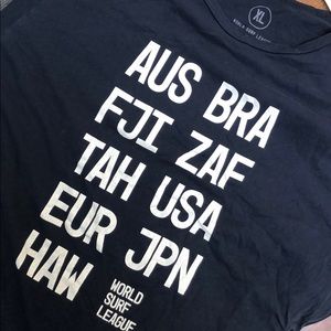 WSL countries tee XL
